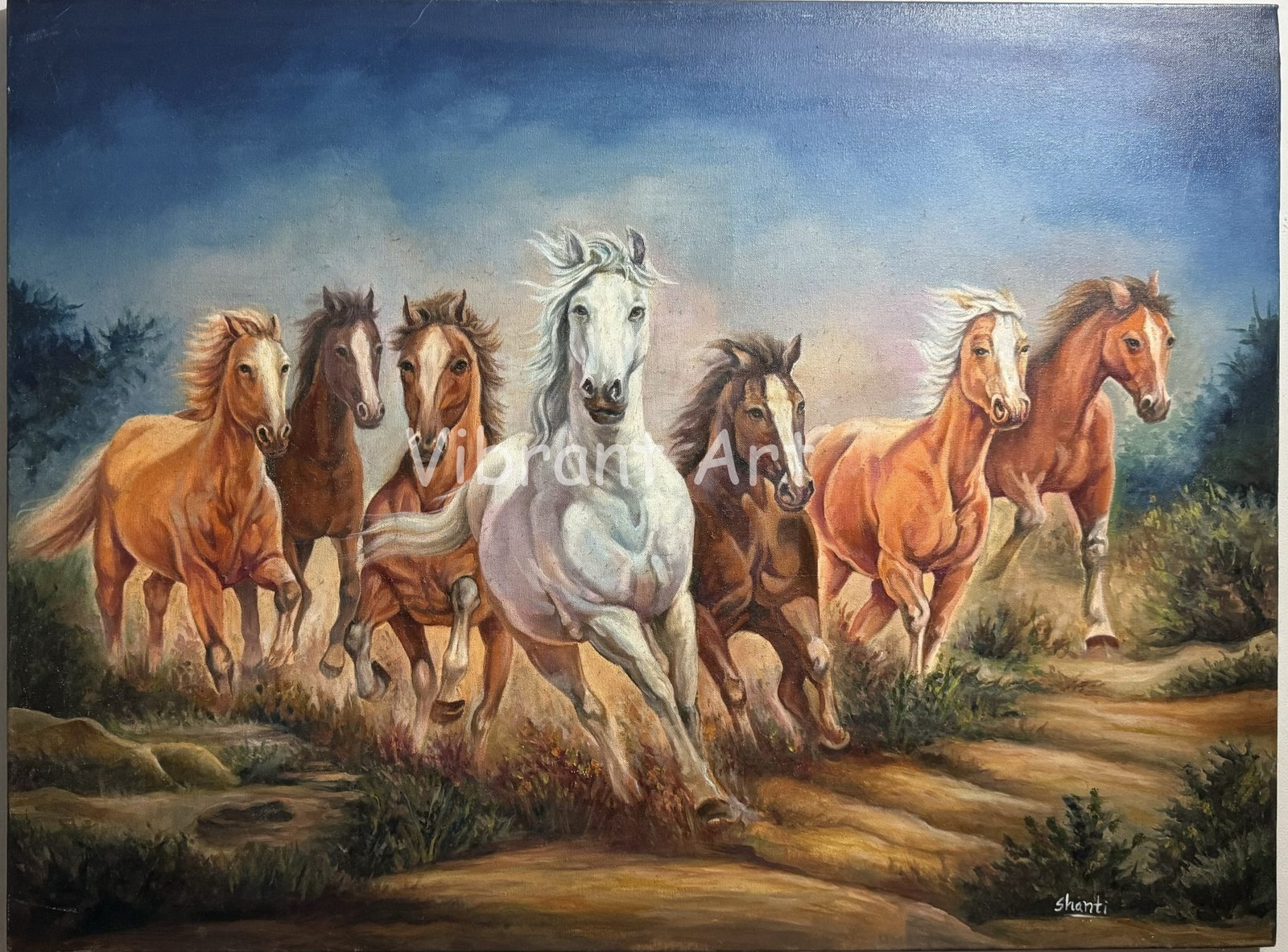 Lucky Seven Horses