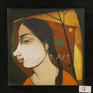 Woman Profile Painting