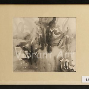 Abstract – Painting with Black Brown Effect