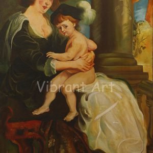 Realism – Mother and Child Painting