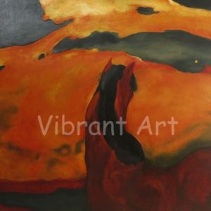 Abstract – Sunset Horse